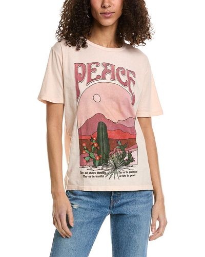 Project Social T Desert Peace T-shirt - Red