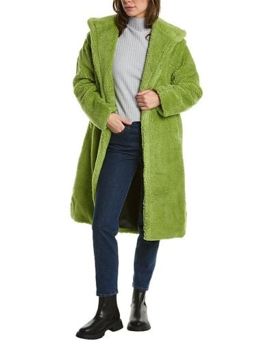 Apparis Mia 2 Hooded Coat - Green