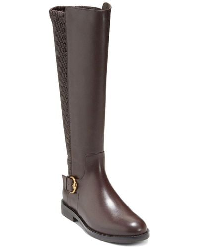 Cole Haan Clover Stretch Leather Boot - Brown