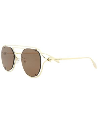 Alexander McQueen Am0365s 51mm Sunglasses - White