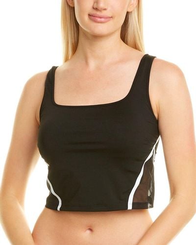 Michi Cadence Crop Top - Black