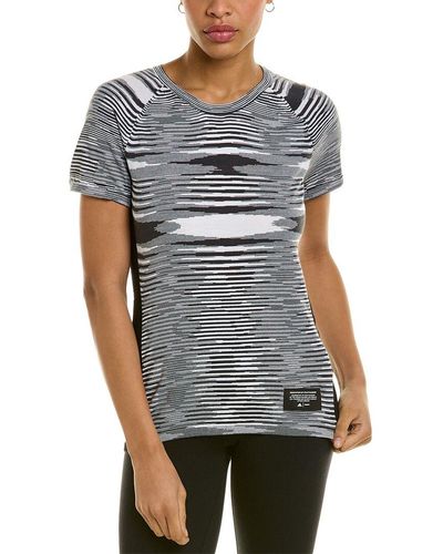 M Missoni X Adidas Wool-blend T-shirt - Gray