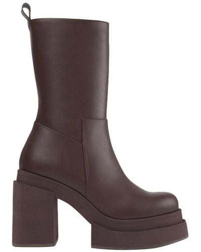 Paloma Barceló Melissa Leather Boot - Brown