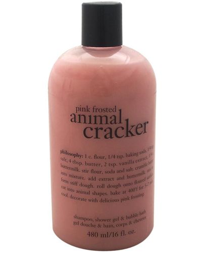 Philosophy 16Oz Frosted Animal Cracker Shampoo Bath & Shower Gel - Multicolour