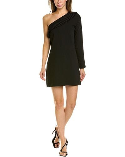 The Kooples One-shoulder Sheath Dress - Black