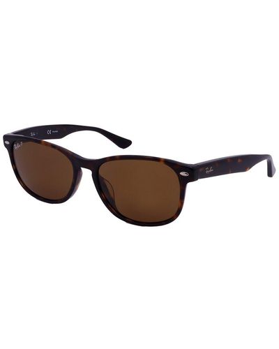 Ray-Ban Rb2184f 57mm Sunglasses - Brown