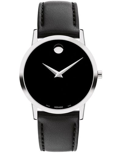 Movado Museum Classic Watch - Black