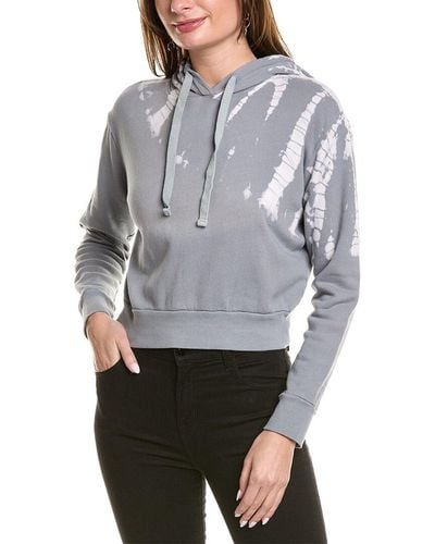 Michael Stars Libbie Crop Hoodie - Gray