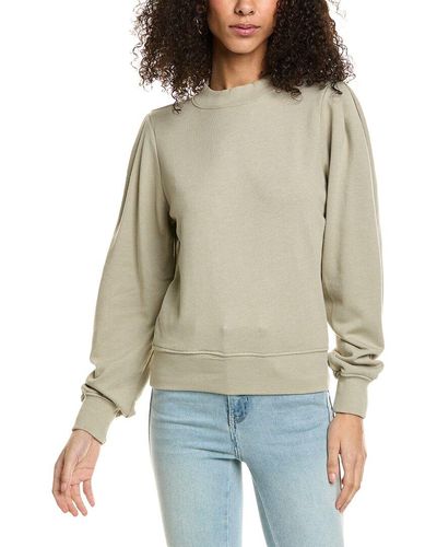 Michael Stars Kehlani Puff Sleeve Sweatshirt - Multicolour