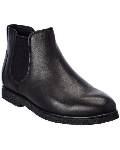 Vince Bonham Leather Boot - Black