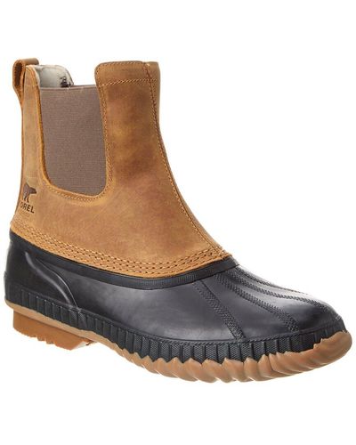 Sorel Cheyanne Ii Chelsea Leather Boot - Blue
