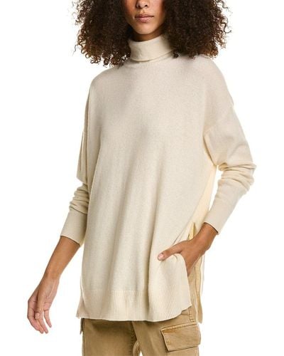 AllSaints Gala Cashmere & Wool-blend Sweater - Natural