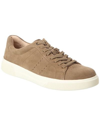 Vince Brady-b Suede Trainer - Natural