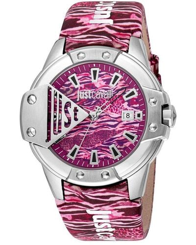 Just Cavalli Scudo Watch - Pink