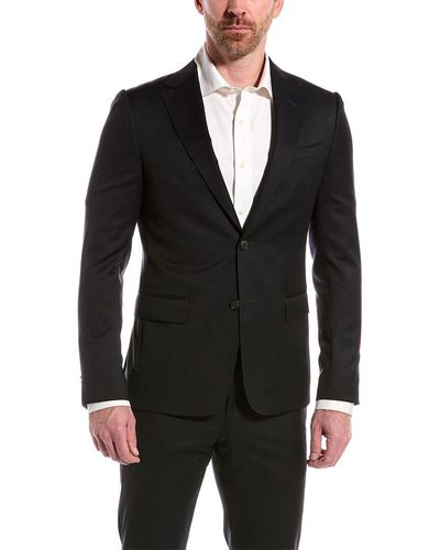 Zegna Z 2pc Wool Suit - Black
