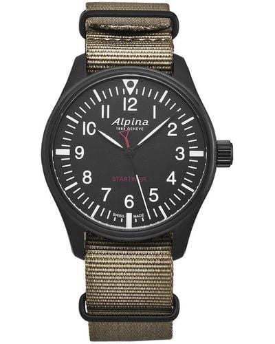 Alpina Startimer Pilot Watch, Circa 2010s - Gray