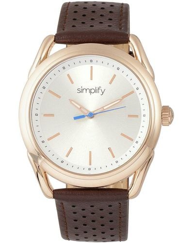 Simplify Unisex The 5900 Watch - Metallic