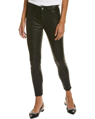 AllSaints Ina Leather Trouser - Black