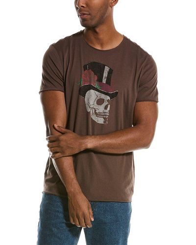John Varvatos Skull T-shirt - Brown
