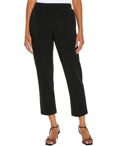 Three Dots Anne Tapered Pant - Black