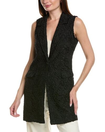Nanette Lepore Fanciful Crotchet Lace Mini Dress - Black