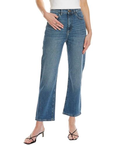 DL1961 Emilie Vista Ultra High-rise Straight Jean - Blue