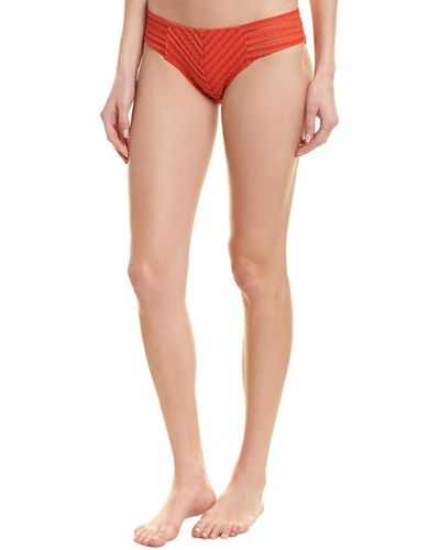 Robin Piccone Carly Hipster Bottom - Orange