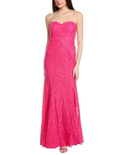 Rene Ruiz Sweetheart Gown - Pink