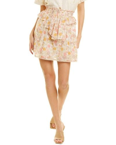 We Are Kindred Pia Mini Skirt - Natural