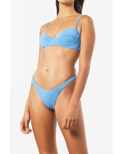 Mara Hoffman Reva Bikini Bottom - Blue