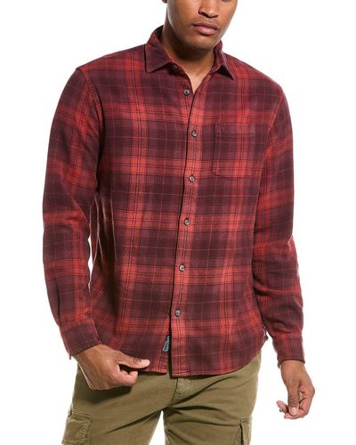 Grayers Durango Heritage Flannel Shirt - Red