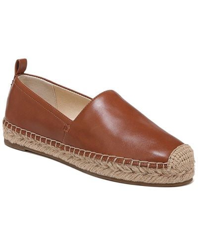 Sam Edelman Krista Leather Espadrille - Brown