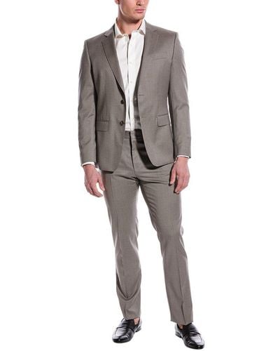 BOSS 2pc Slim Fit Suit - Gray