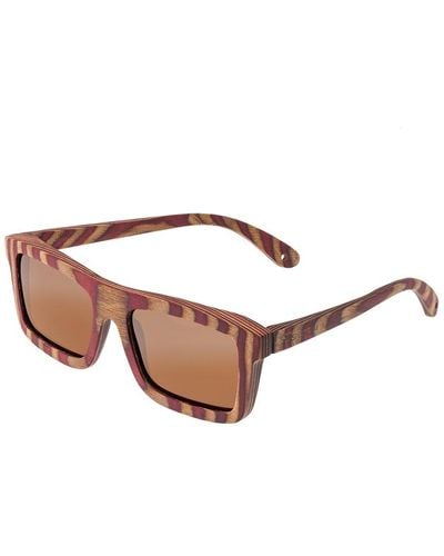Spectrum Parkinson 37x53mm Polarized Sunglasses - Brown