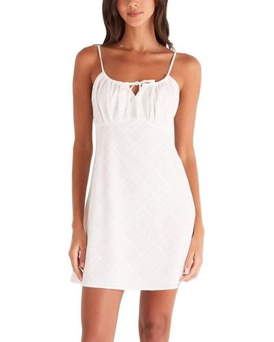 Z Supply Liana Mini Dress - White