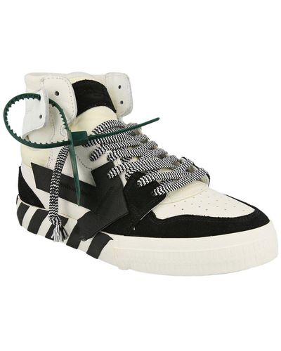 Off-White c/o Virgil Abloh Off-whitetm High Top Vulcanized Leather Trainer - Multicolour