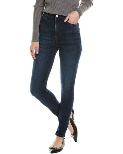 7 For All Mankind Mariposa Ultra High-rise Skinny Jean - Blue