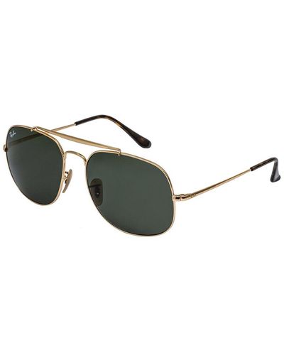 Ray-Ban Rb3561 57mm Polarized Sunglasses - Metallic
