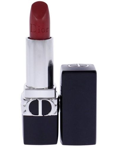 Dior 0.12Oz Rouge Colored Satin Lip Balm - Blue