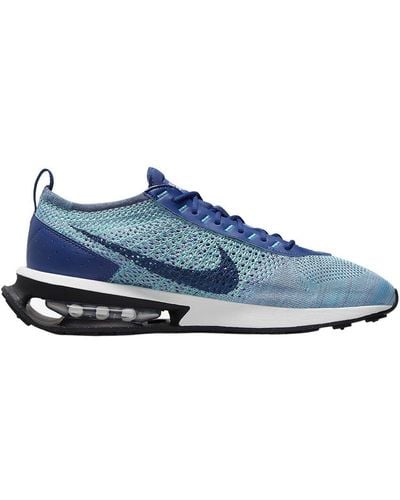 Nike Air Max Flyknit Racer Trainer - Blue