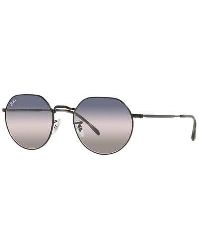 Ray-Ban Rb3565 53mm Sunglasses - Metallic