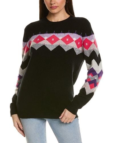 SCOTT & SCOTT LONDON Fifi Wool & Cashmere-blend Tunic Sweater - Black