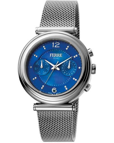 Ferré Ferre Milano Stainless Steel Watch - Blue