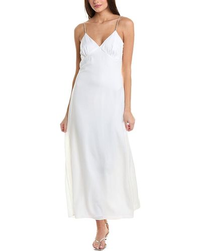 Solid & Striped Rosetta Maxi Dress - White