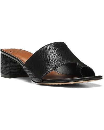 Donald J Pliner Naia Leather Sandal - Black
