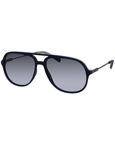 Ferragamo 999S 60Mm Sunglasses - Blue