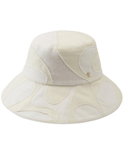 Helen Kaminski Linen Hat - White
