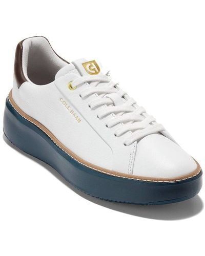 Cole Haan Gap Topspin Leather Sneaker - White