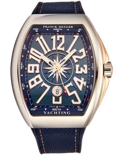Franck Muller Vanguardyact Watch - Blue