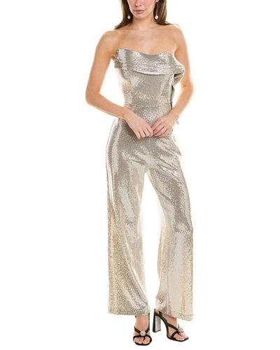 Issue New York Sequin Jumpsuit - Natural